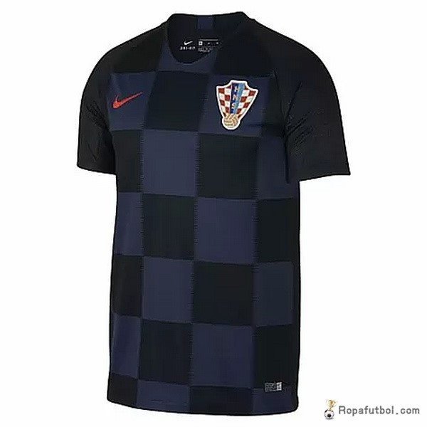 Camiseta Croatia Replica Segunda Ropa 2018 Azul